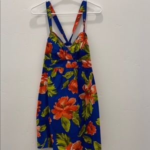 Floral tank dress